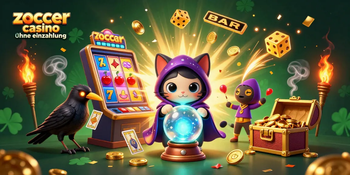 Zoccer casino ohne Einzahlung: Erleben Sie die aufregende Welt des Glücksspiels mit einer dynamischen 3D-Illustration.