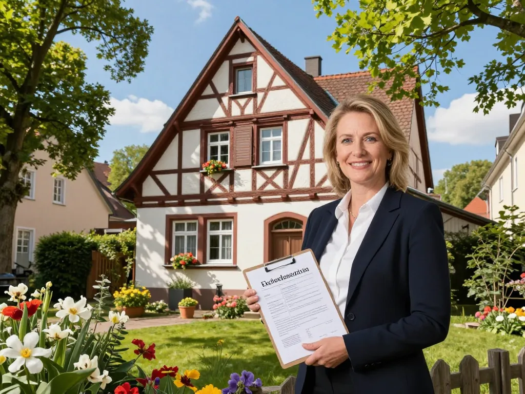 Immobilienmakler Frankfurt Eckenheim präsentiert ein schönes Zuhause, das den Charme der Nachbarschaft und die Gemeinschaft hervorhebt