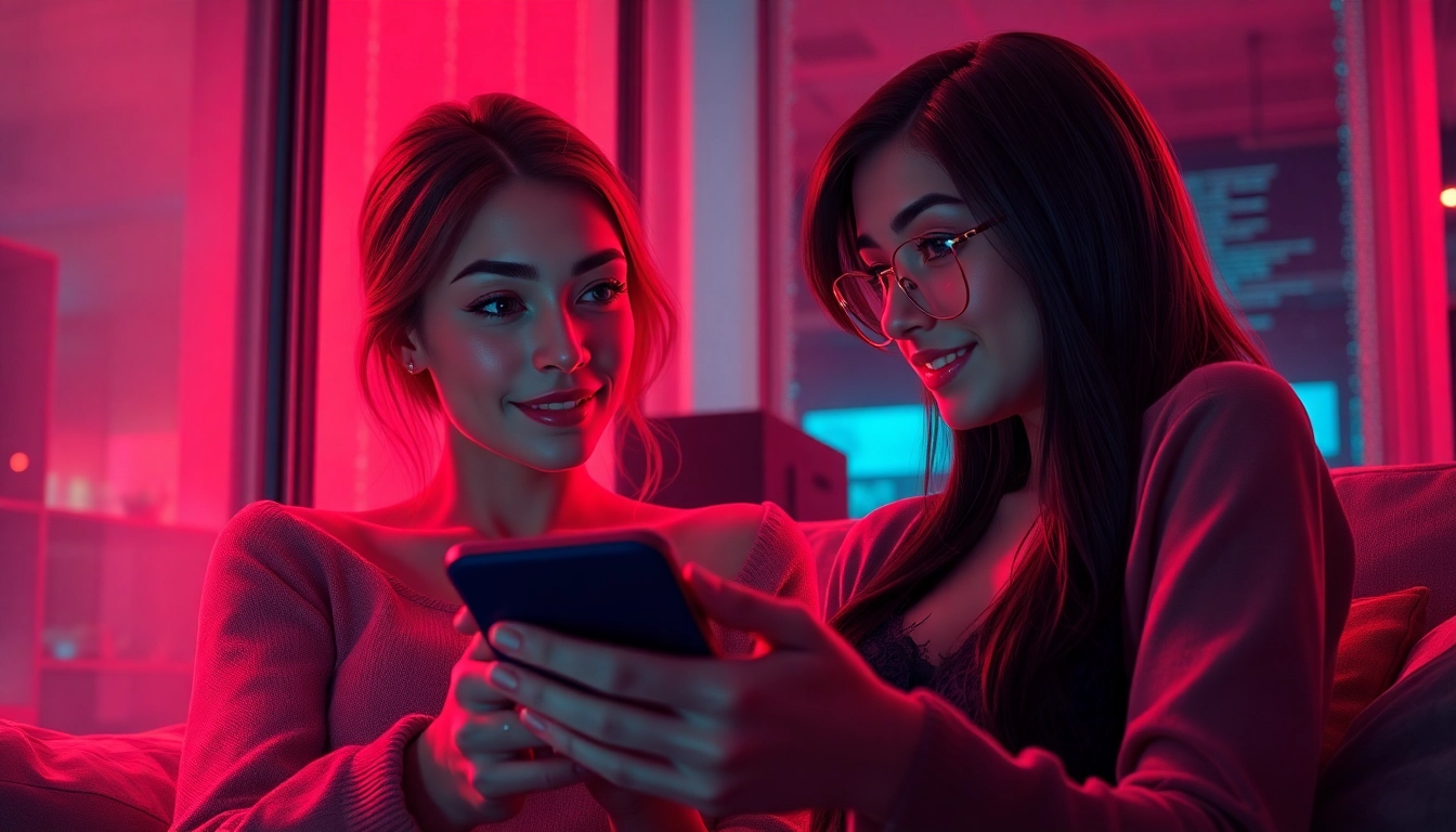 Engaging NSFW chat with a lifelike AI character in a cozy, inviting setting.